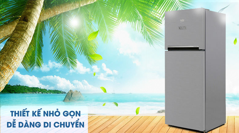 Tủ Lạnh Inverter Beko RDNT200I50VS (188L) (Bạc)