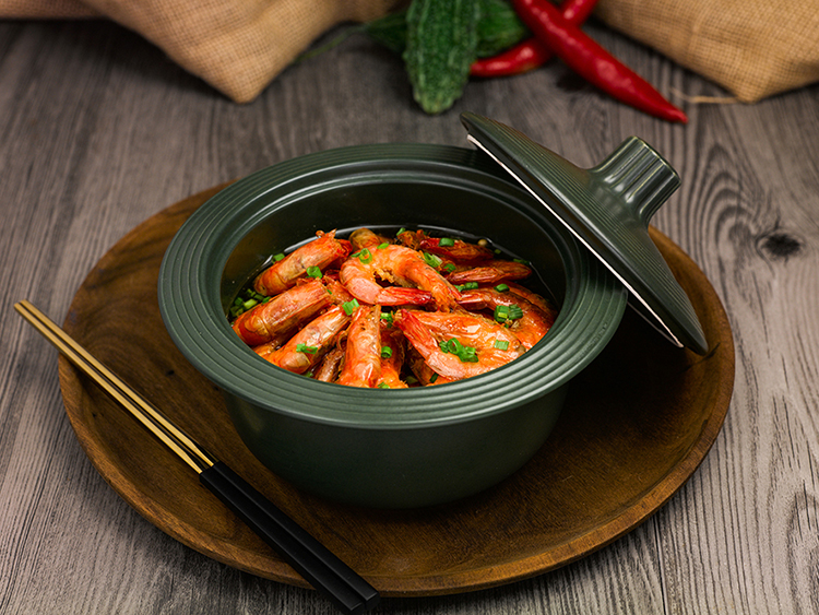 Nồi Dưỡng Sinh Vành Tròn + Nắp Minh Long Healthycook (0.8L)