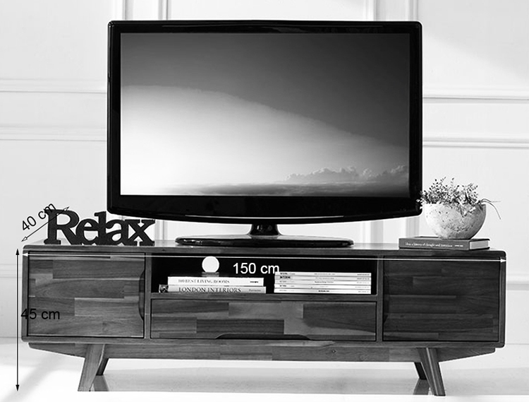 Tủ Tv 2 Cánh Coco Gỗ Tràm IBIE LVCOC
