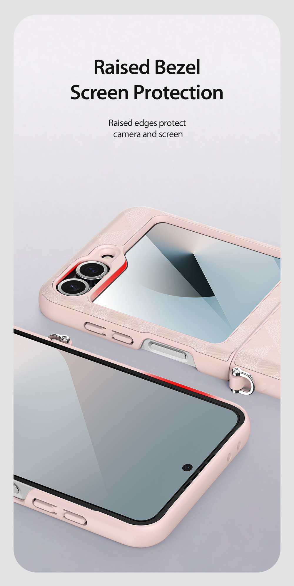 Ốp Lưng Da Dux Ducis Fitt Series Folding Folio Case Dành Cho Samsung Galaxy Z Flip 6_ Hàng chính hãng