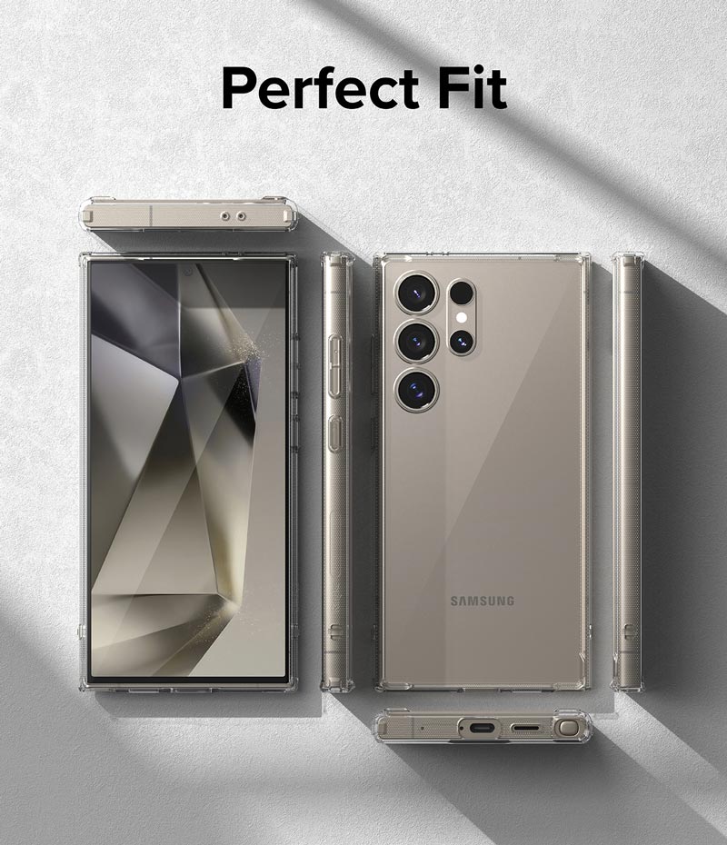 Ốp lưng dành cho Samsung Galaxy S24 Ultra/ S24 Plus RINGKE Fusion chống ố vàng_ Hàng chính hãng