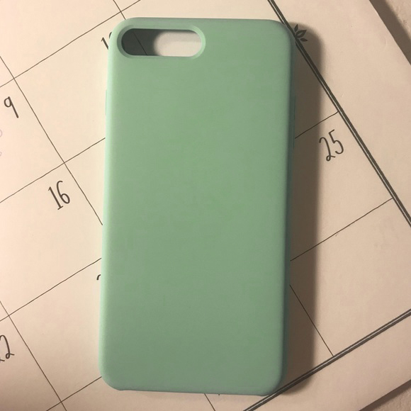 Ốp lưng silicone case cho iPhone 7 Plus/ 8 Plus chống sốc chống bám bẩn có lớp nhung lót mặt trong chống trầy xước điện thoại - Hàng chính hãng 