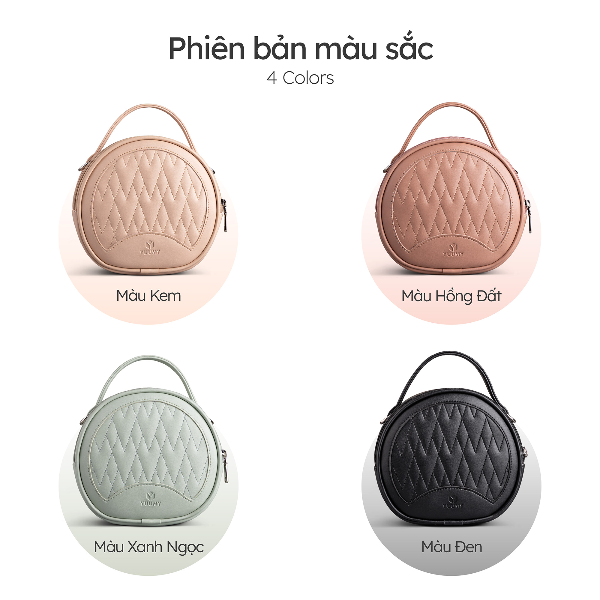 Túi Yuumy ( Thời trang nữ dạo phố size 18 - Túi đeo chéo da Seasand YN164 )