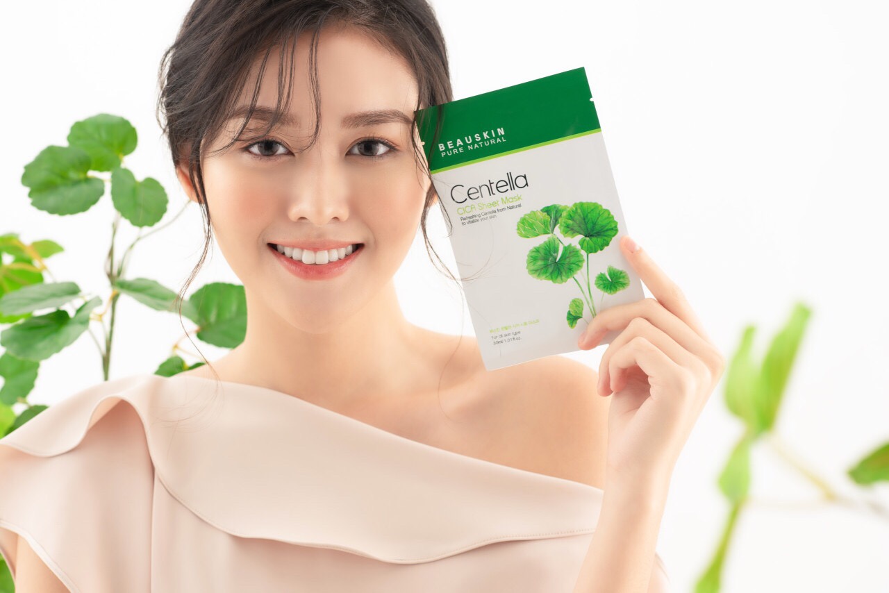 Mặt nạ dưỡng da ngừa mụn Beauskin Centella Cica