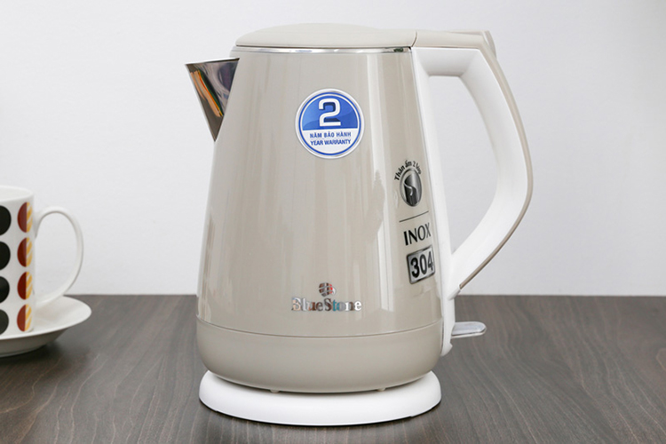 Ấm Đun Siêu Tốc 2 Lớp Bluestone KTB-3351 - 1.5L (Màu Ngẫu Nhiên) - Hàng chính hãng Ấm Đun Siêu Tốc 2 Lớp Bluestone KTB-3351 - 1.5L (Màu Ngẫu Nhiên) - Hàng chính hãng