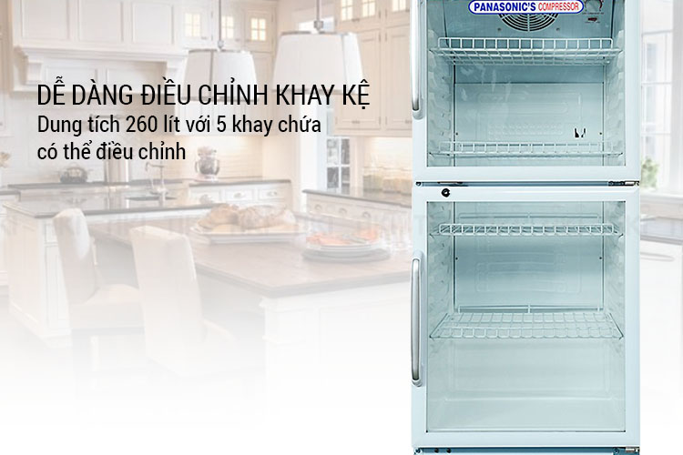 Tủ Mát Darling DL-2620A (260L) - Hàng Chính Hãng