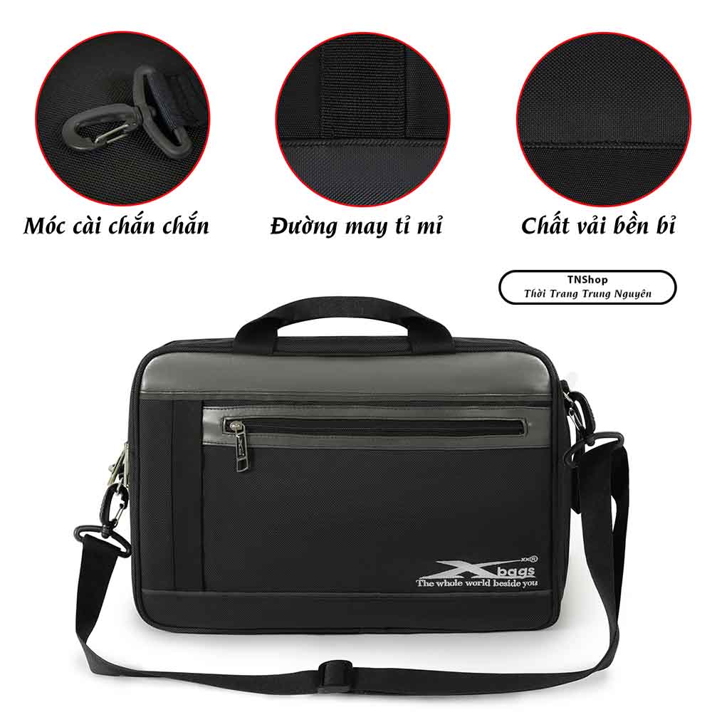 Balo laptop Xbags Simple  Xb 4101 - Cặp Công Sở Đa Năng, Chống Thấm Nước, Nhiều Ngăn Tiện Lợi, Sử Dụng Đi Làm - Đi Học Đều Được