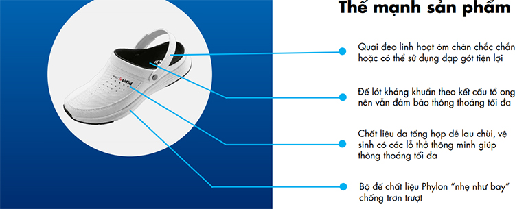Giày Thể Thao Nam Biti's Ucare - The shoe  that care - Giày chuyên dụng y tế