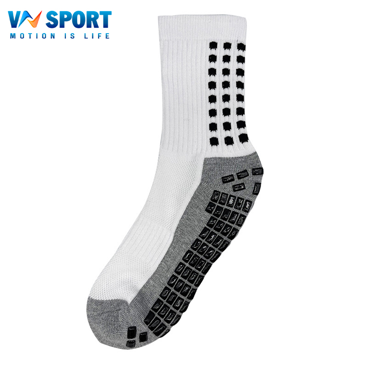 Tất Chống Trượt Thể Thao VNSPORT - TCT01, Vớ Thể Thao Có Silicone Chống Trượt Giày Khi Chạy Nhảy Vận Động Ở Cường Độ Cao
