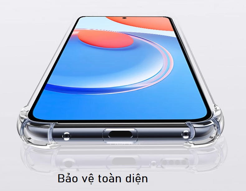 Ốp lưng cho Xiaomi Redmi 13C dẻo trong TPU chống sốc 4 góc cạnh, bảo vệ camera Kai Nguyễn( Hàng chính hãng)