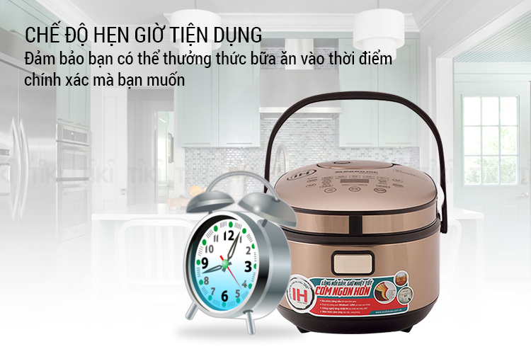 Nồi Cơm Điện Cao Tần Sunhouse Mama SHD8955 (1.5 Lít) - Hàng Chính Hãng