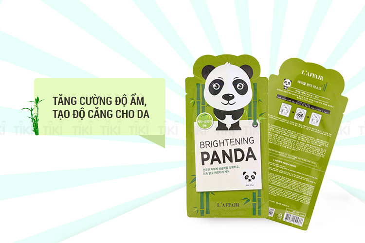Hộp 10 Miếng Mặt Nạ Dưỡng Da Rainbow L'Affair Panda Mask