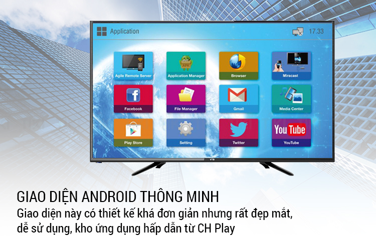 Smart Tivi VTB 32 inch HD LV3277KS - Hàng Chính Hãng