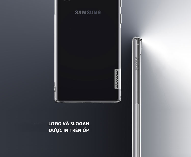 Ốp lưng Samsung Galaxy Note 10 Plus Nillkin TPU Nature