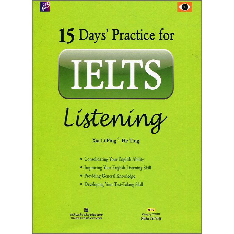 Sách 15 Days Practice For IELTS Listening Kèm CD – Tái Bản