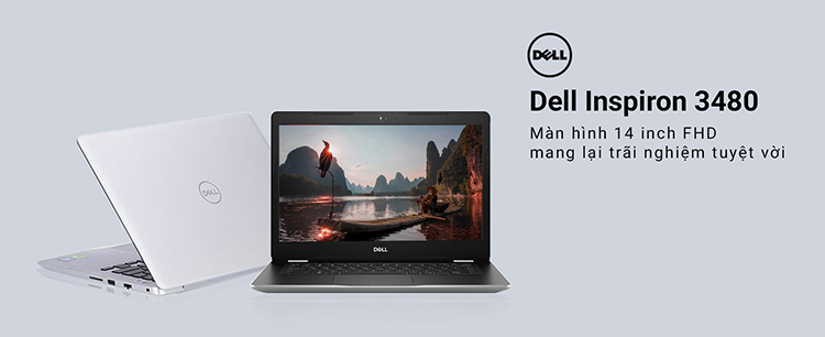 Laptop Dell Inspiron 3480 NT4X01 Core i3-8145U/ Win10 (14 HD) - Hàng Chính Hãng