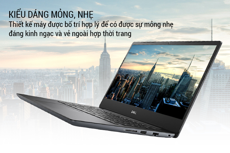 Laptop Dell Vostro 5481 V4I5206W Core i5-8265U/ Win10+Office365 (14 FHD IPS) - Hàng Chính Hãng