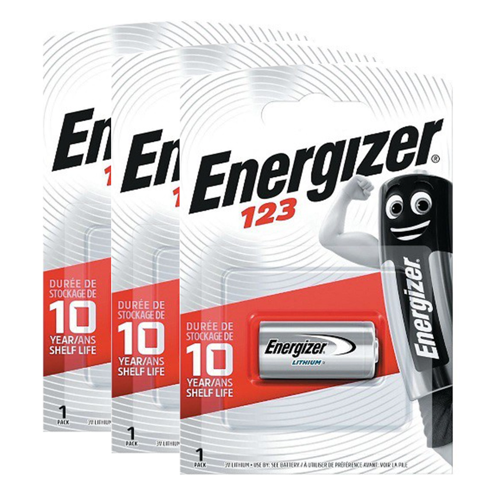 Pin CR123 Energizer Lithium Photo Power 3V - Hàng Chính Hãng