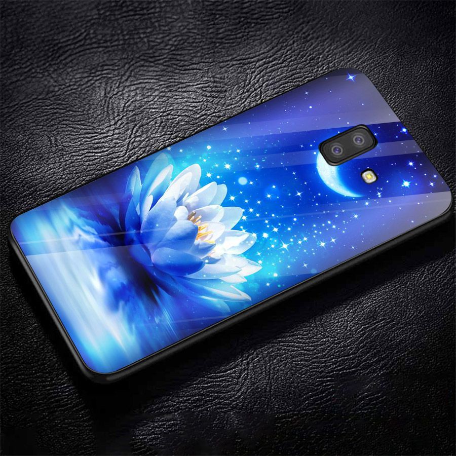 Ốp kính cường lực cho điện thoại Samsung Galaxy J4 - bướm đẹp MS BUOMD045