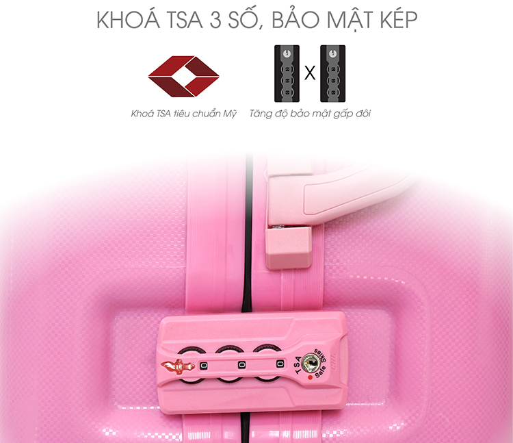 Vali Chống Trộm Trip A09 Size 60cm (24inch)