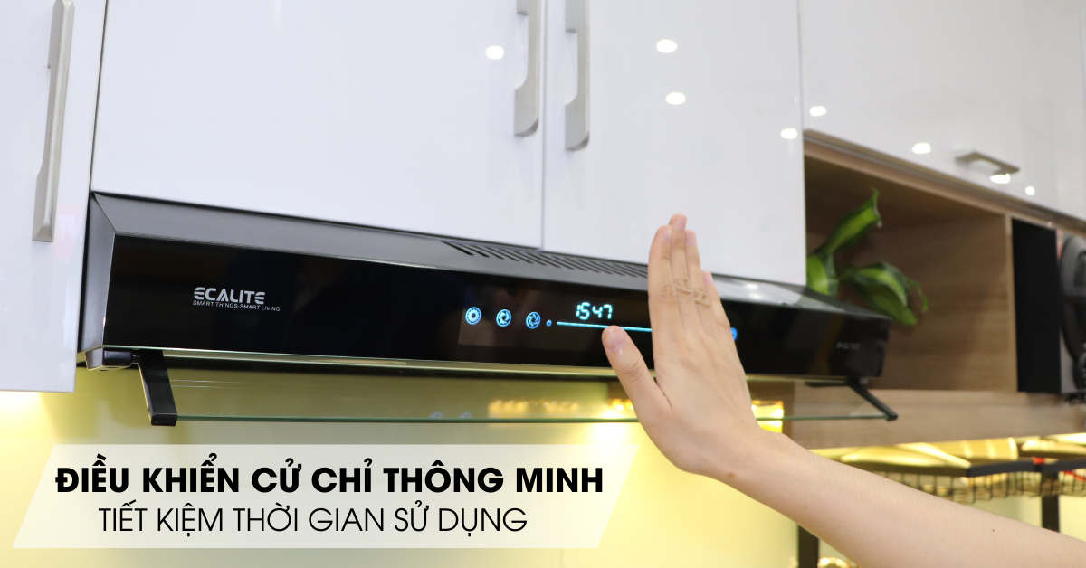 Thao tác đơn giản với điều khiển cử chỉ