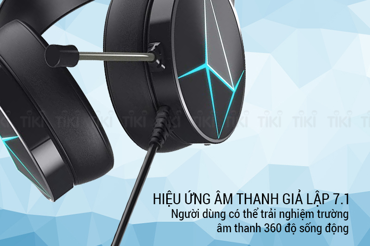 Tai Nghe Gaming Có Dây DareU EH722S 7.1 - Hàng Chính Hãng