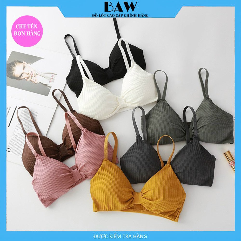 Mua Áo Lót Nữ, Áo lót không gọng nâng ngực cao cấp, Áo lót nhún nơ thông hơi không gọng sexy thương hiệu BAW AM1 - ĐEN - One size: 40-60kg tại Mua Áo Lót Nữ, Áo Lót Không Gọng Nâng Ngực Cao Cấp, Áo Lót Nhún Nơ Thông Hơi Không Gọng Sexy Thương Hiệu Baw Am1 - Đen - One Size: 40-60Kg Tại