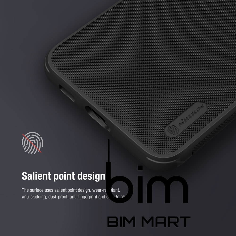 Ốp lưng chính hãng Nillkin dành cho Samsung S22 Plus dạng sần - Hàng Nhập Khẩu