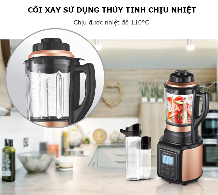 Máy Xay Thực Phẩm Đa Năng Lock&Lock EJM671 (1.75 Lít - 1900W) - Hàng Chính Hãng
