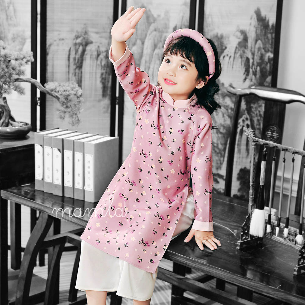 Lịch Sử Giá Áo Dài Bé Gái Hoa Nhỏ Kèm Quần Và Mấn Vải Nhung Mềm Mại Truyền  Thống Mamla - Đang Giảm ₫31,400 Tháng 8/2023 - Beecost
