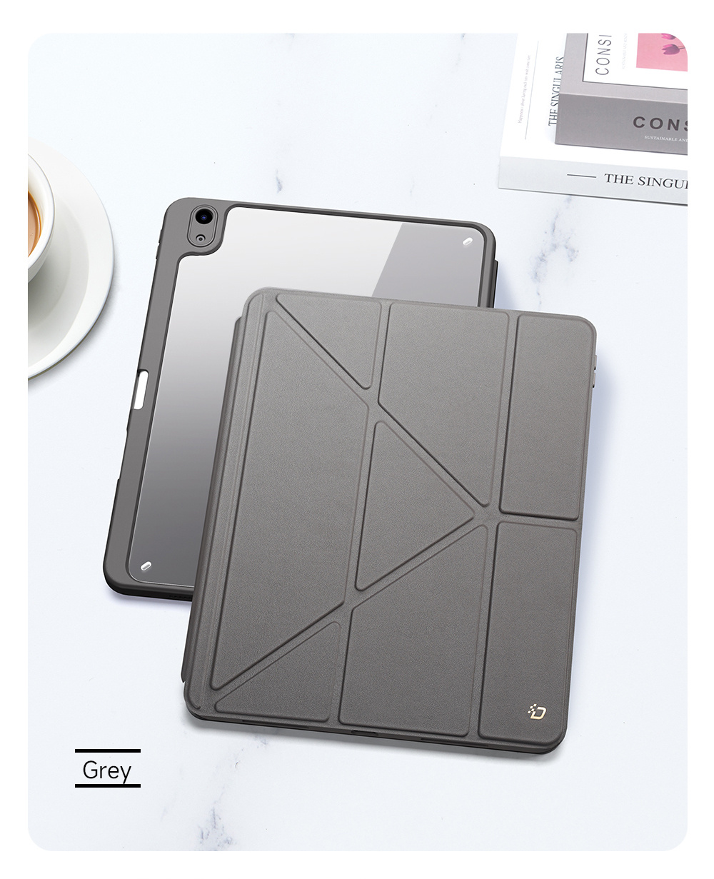 Bao Da Dành Cho iPad Air 4/ Air 5 10.9/ Air 11 inch 2024 Dux Ducis Magi Series Có Khe Cắm Bút, Tự Động Tắt Mở - Hàng Chính Hãng