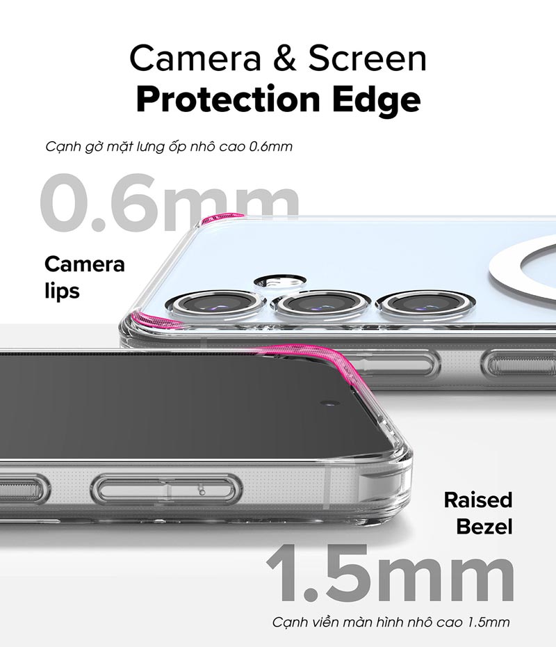 Ốp lưng dành cho Samsung Galaxy S24 FE RINGKE Fusion Magnetic - Hàng Chính Hãng