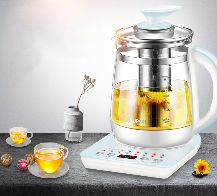 Ấm Đun Pha Trà Bằng Điện Supor 