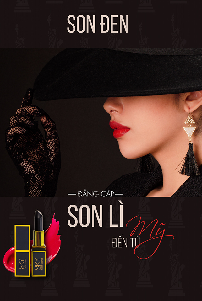 Son Đen SKY Bí Mật Bóng Đêm Night Secret