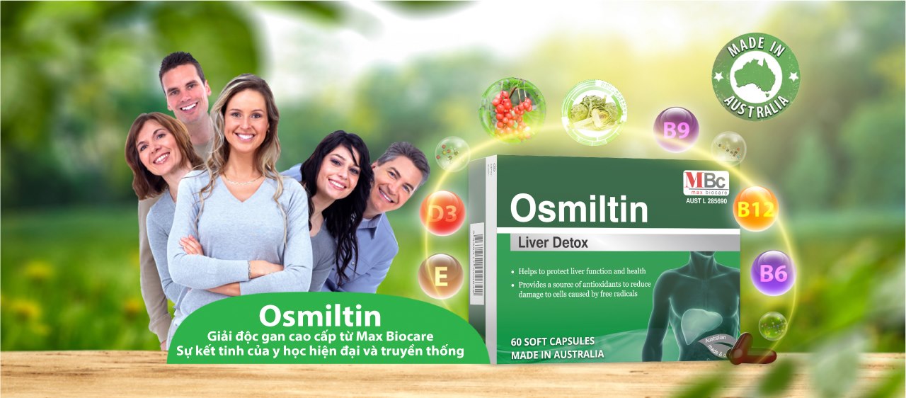 osmiltin - giải độc gan từ max biocare 1