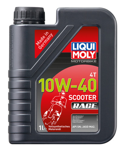 DẦU NHỚT TỔNG HỢP XE GA LIQUI SCOOTER RACE 10W40 1LÍT 20826