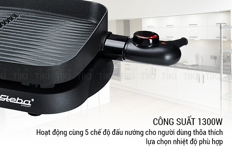 Vỉ nướng Steba VG90 (1300W) - Hàng chính hãng