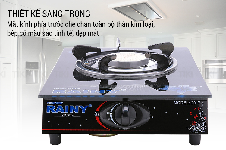 Bếp Gas Đơn Hồng Ngoại Rainy 1605- Hãng chính hãng