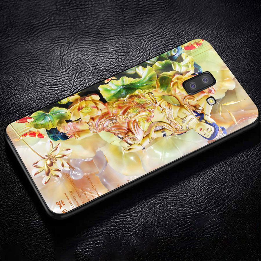 Ốp kính cường lực cho điện thoại Samsung Galaxy J6 - Tôn giáo MS TGIAO042