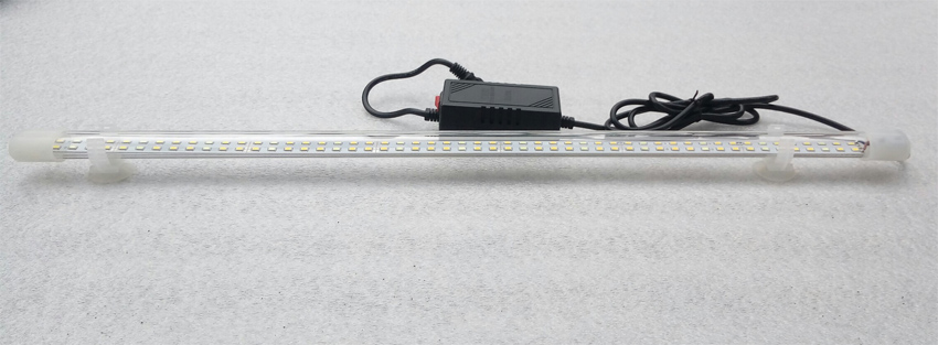 Đèn LED XML 85% cho hồ bể cá rồng 80cm - 1m, dài 80cm, 2 hàng, ánh sáng vàng