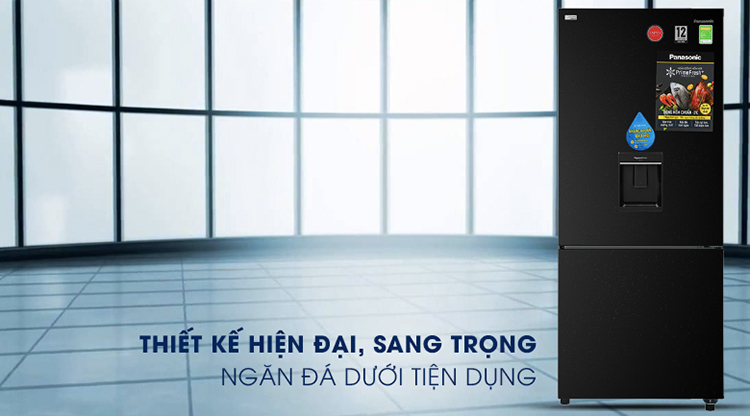 Tủ lạnh Inverter Panasonic NR-BX410WKVN (368L)- Hàng chính hãng - Chỉ giao tại Hà Nội