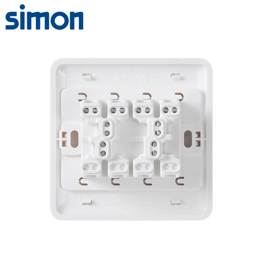 Simon (SIMON) switch socket panel C3 series one open single control switch type 86 panel snow mountain white C31011BY Simon (SIMON) switch socket panel C3 series one open single control switch type 86 panel snow mountain white C31011BY