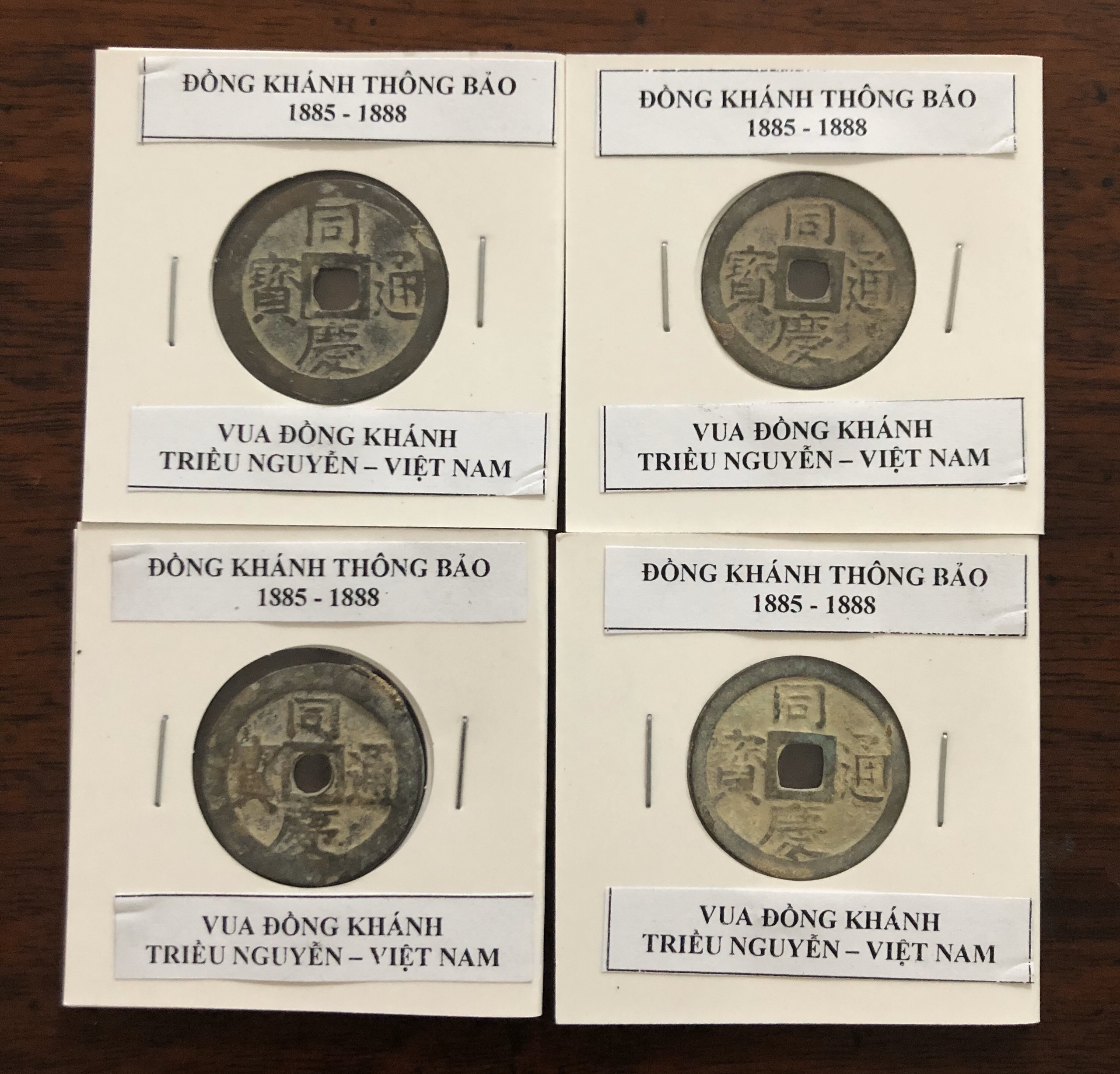 Đồng xu Đồng Khánh Thông Bảo, triều Nguyễn