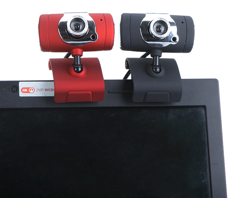 USB 2.0 50.0M HD Webcam Camera Web Cam with Microphone MIC for Computer PC Laptop Black
