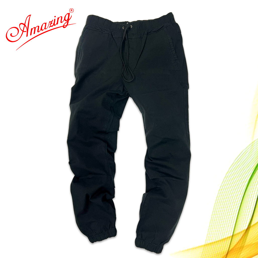 Quần jogger kaki nam cao cấp Amazing, sắc màu trẻ trung, phong cách thể thao cá tính, gấu quần bo chun, có big size