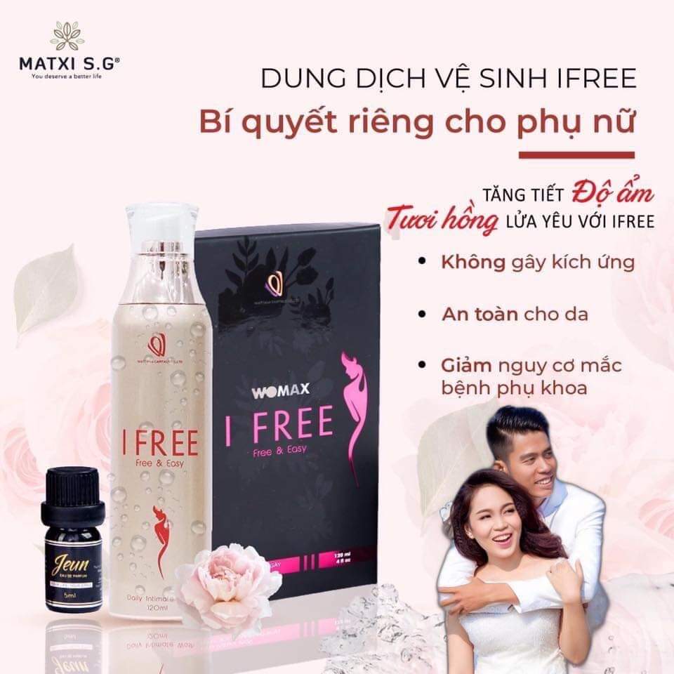 Dung Dịch Vệ Sinh Sinh Học Phụ Nữ IFree