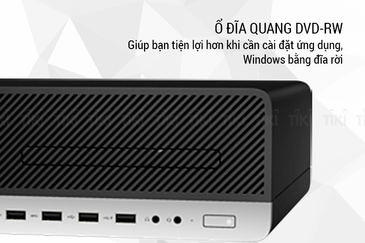 PC HP EliteDesk 800 G4 SFF 4UR57PA Core i5-8500/8GB/1TB/Win10 - Hàng Chính Hãng