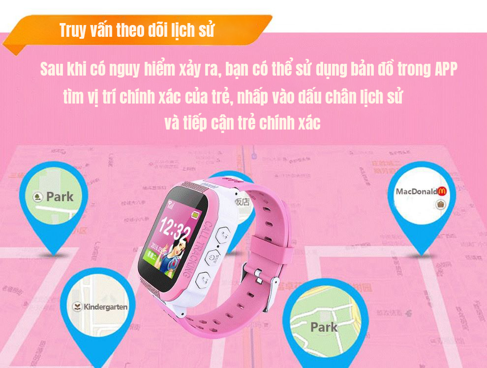 đồng hồ định vị trẻ em mobifone
