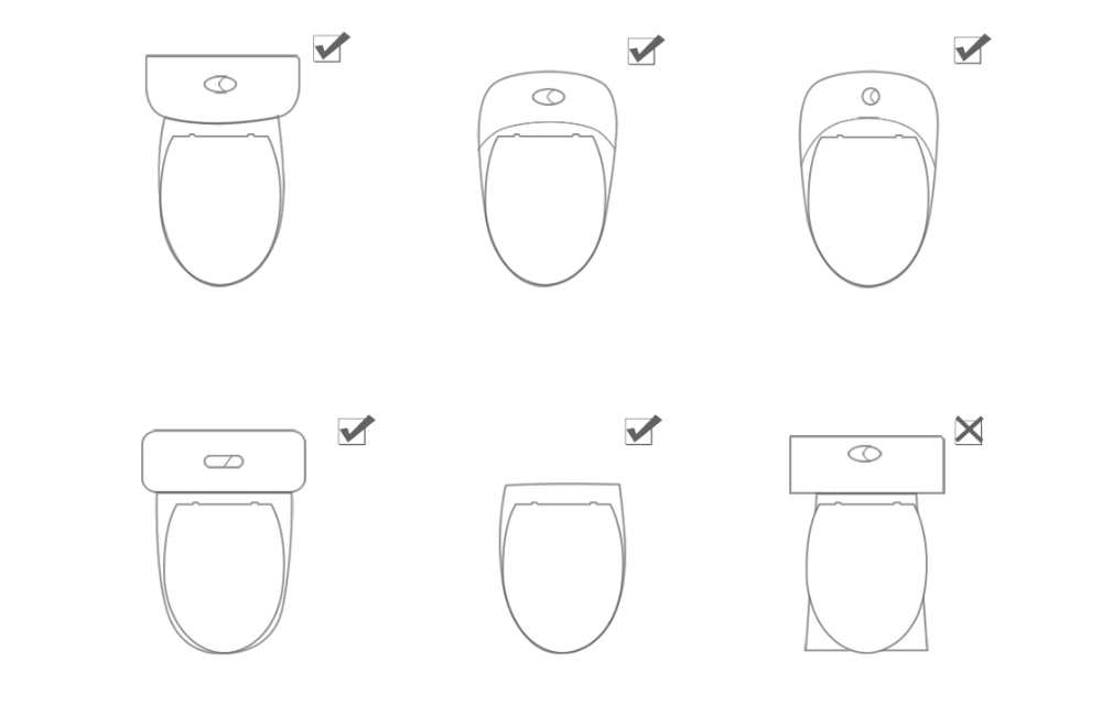 Nắp Bồn Cầu Điều Chỉnh Độ Ấm Xiaomi LY-TR005B Nắp Bồn Cầu Điều Chỉnh Độ Ấm Xiaomi LY-TR005B