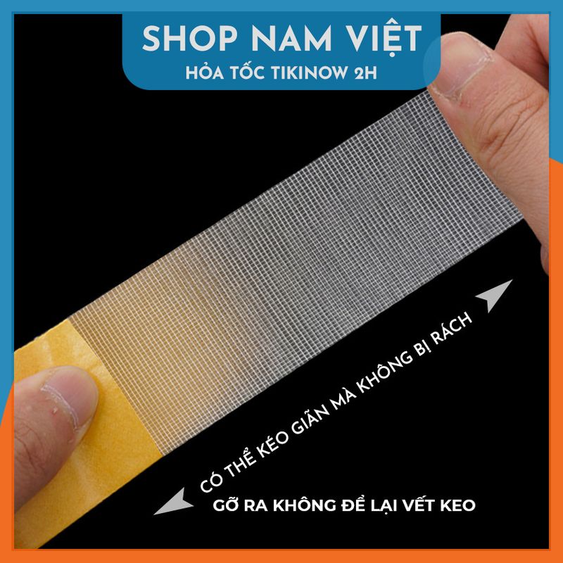 Keo 2 Mặt Sợi Thủy Tinh Cường Lực Dán Thảm Trải Sàn, Keo Chống Nước, Không Để Vết Keo